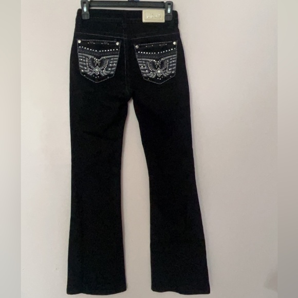 Meet me boot cut embroidered jeans - Picture 3 of 6
